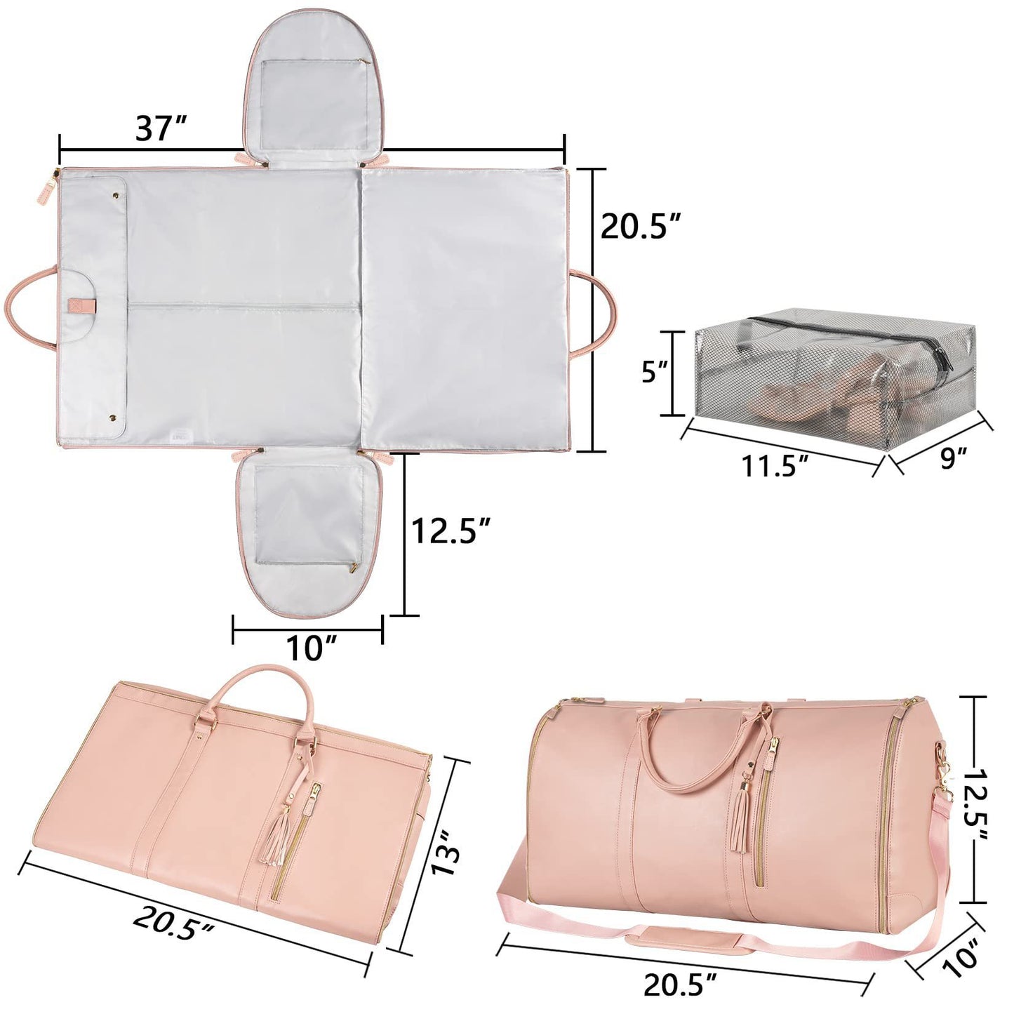 Waterproof Women's Travel Duffel Bag